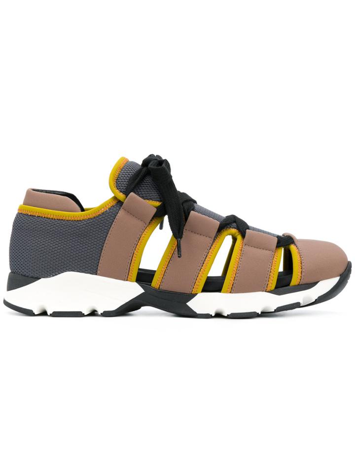 Marni Cut Out Sneakers - Blue