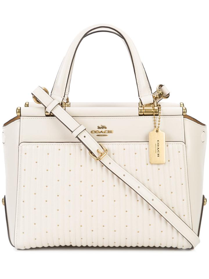 Coach Quilted Grace Bag - White