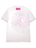 Viktor & Rolf Sheer T-shirt - Pink & Purple