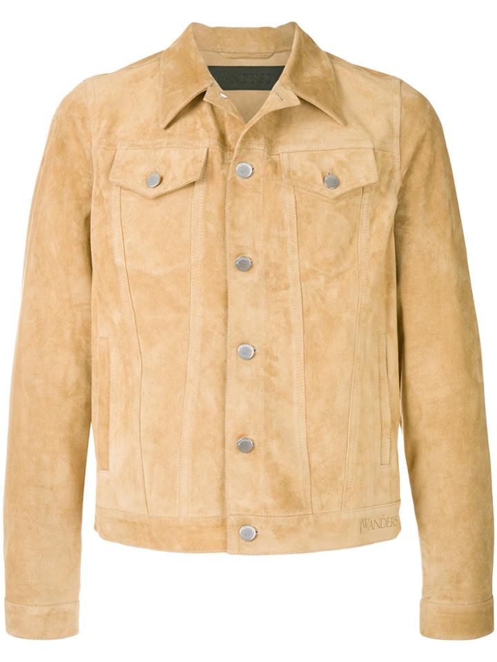 Jw Anderson Single Breasted Jacket - Nude & Neutrals