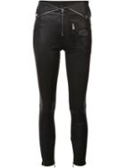 Rta Leather Trousers, Women's, Size: 26, Black, Lamb Skin