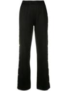 Michael Michael Kors Metallic Button Trousers - Black