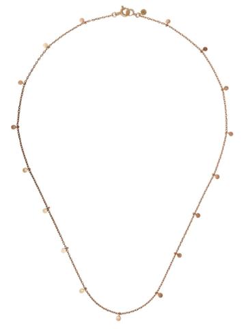 Sia Taylor 18kt Yellow Gold Even Dots Necklace