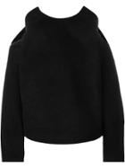 Martine Jarlgaard Cut Out Corduroy Blouse - Black