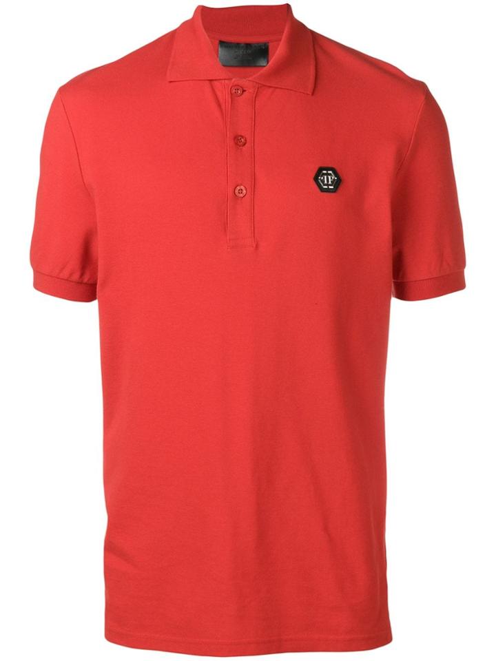 Philipp Plein Tm Polo Shirt - Red