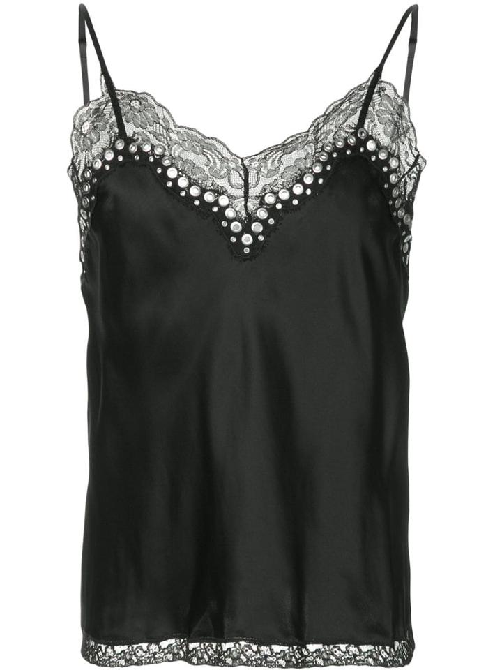 Alexander Wang Grommet-embellished Camisole - Black