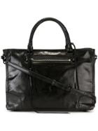 Rebecca Minkoff Front Zip Tote - Black
