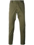 Diesel 'chi-phoenix' Trousers, Men's, Size: 34, Green, Cotton/spandex/elastane
