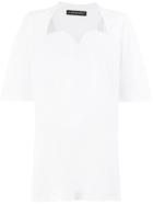 Y/project Sweetheart-neck T-shirt - White