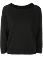 Nili Lotan Luka Jersey Sweater - Black