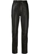 Sandro Paris Straight-leg Trousers - Brown