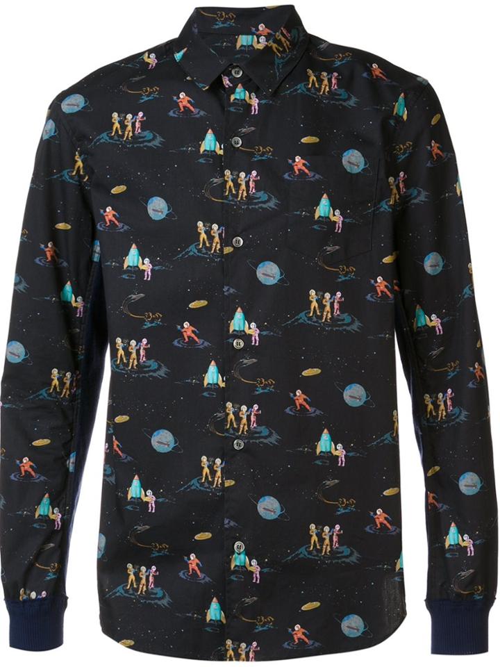 Undercover Printed Shirt - Black
