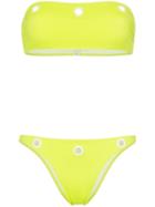 Solid & Striped Annabelle Eyelet Detail Bikini - Green