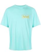 Aries Chest Logo T-shirt - Blue