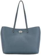 Fendi Padlock Tote Bag - Blue