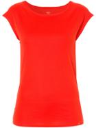 Marc Cain Cap Sleeve Top - Red