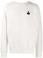 Isabel Marant Logo Sweatshirt - Neutrals