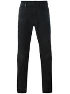 Marcelo Burlon County Of Milan Slim Fit Jeans, Men's, Size: 32, Black, Cotton/spandex/elastane/polyester