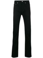 Ps Paul Smith Flared Mid-rise Jeans - Black