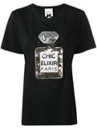 Edward Achour Paris Sequin T-shirt - Black