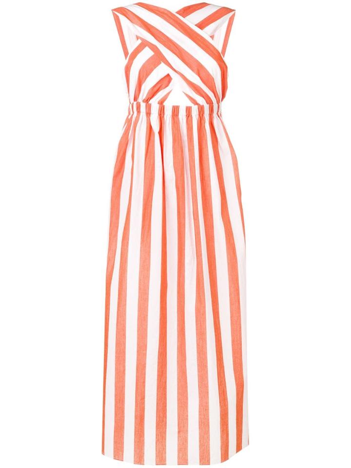 Mara Hoffman Rosario Striped Dress - Orange