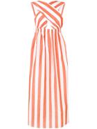 Mara Hoffman Rosario Striped Dress - Orange