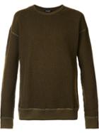 Wings+horns Thermal Jumper, Men's, Size: Large, Green, Cotton/polyamide/wool
