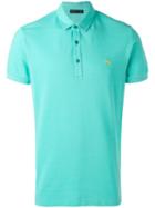 Etro - Logo Polo Shirt - Men - Cotton - L, Blue, Cotton