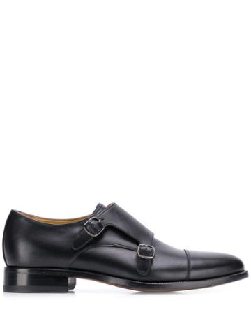 Scarosso Monk Shoes - Black