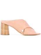 Roberto Festa Crossover Mules - Nude & Neutrals