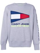 Tommy Jeans Embroidered Sweatshirt - Grey