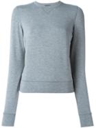 Dsquared2 Underwear Crew Neck Sweatshirt, Women's, Size: L, Grey, Viscose/spandex/elastane
