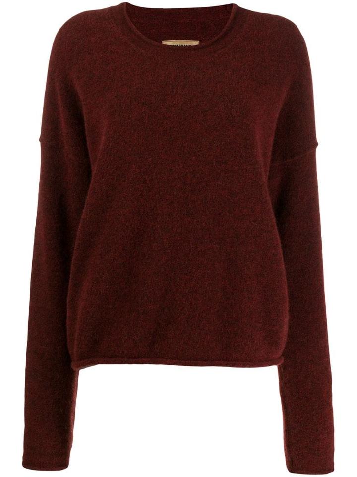 Uma Wang Round Neck Sweater - Red