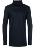 Attachment High Neck Sweater - Blue