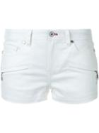Loveless Denim Shorts, Women's, Size: 36, White, Cotton/polyurethane