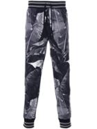 Dolce & Gabbana - Banana Leaf Print Track Pants - Men - Cotton - 46, Black, Cotton