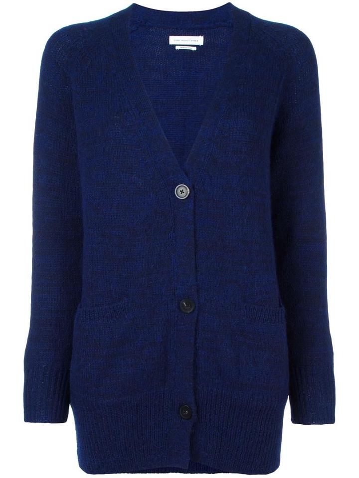 Isabel Marant Étoile Gram Cardigan, Women's, Size: 38, Blue, Alpaca/wool/linen/flax/polyester