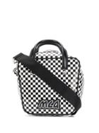 Mcq Alexander Mcqueen Checkered Tote Bag - Black