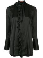 Maggie Marilyn Classic Pussybow Blouse - Black