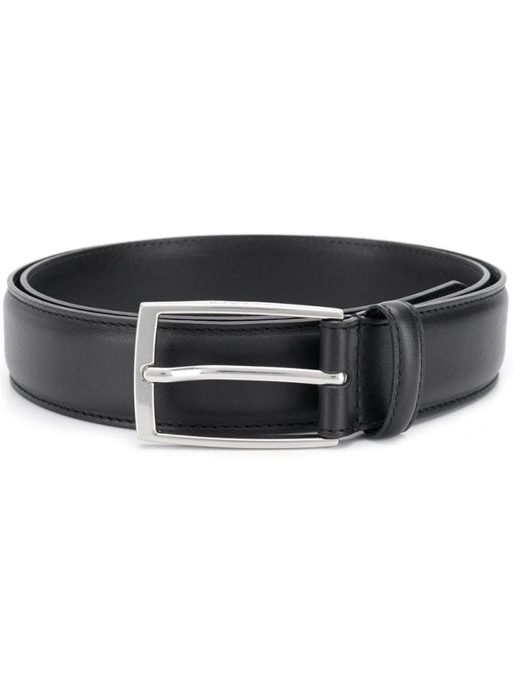 Sandro Paris Front Buckle Belt - Black