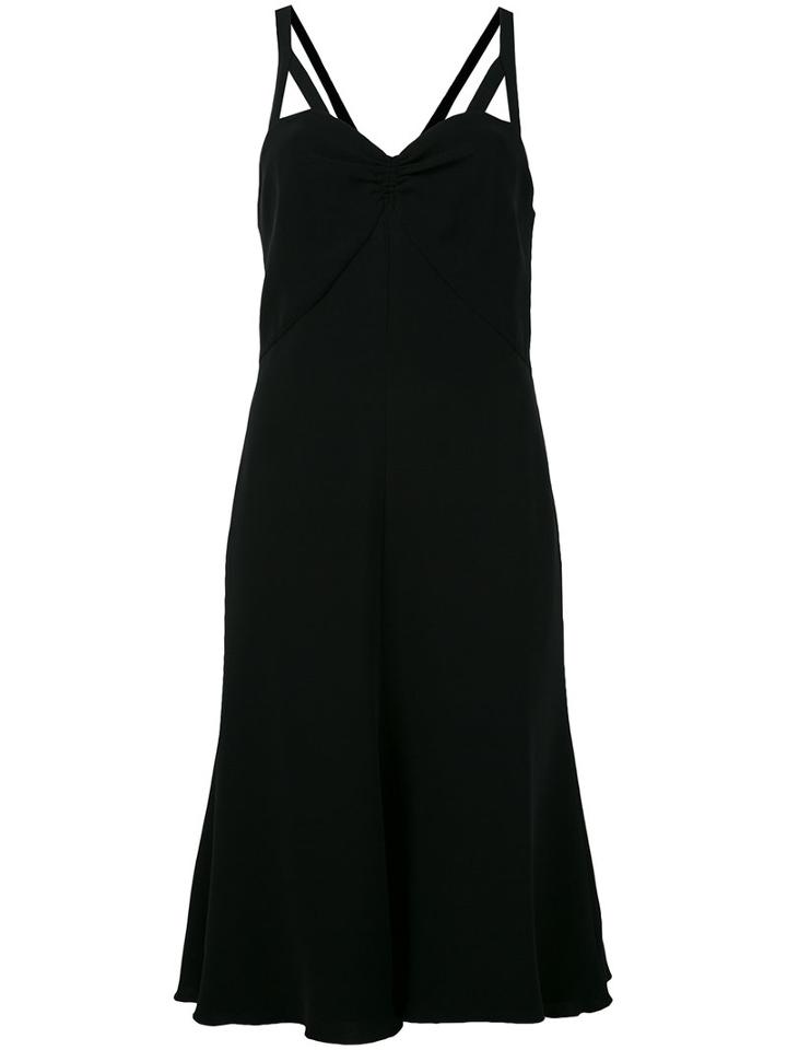 Party Shift Dress - Women - Silk/polyester - 42, Black, Silk/polyester, Armani Collezioni