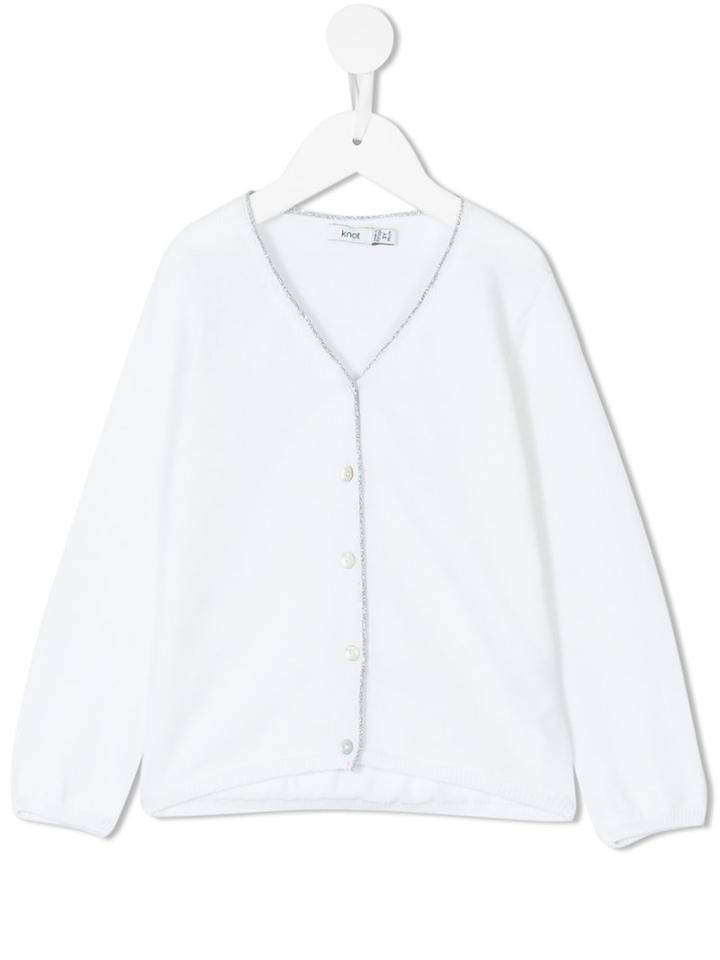 Knot - Adriana Cardigan - Kids - Cotton - 6 Yrs, White