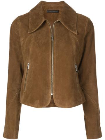 Citizens Of Humanity Iona Cropped Jacket - Brown