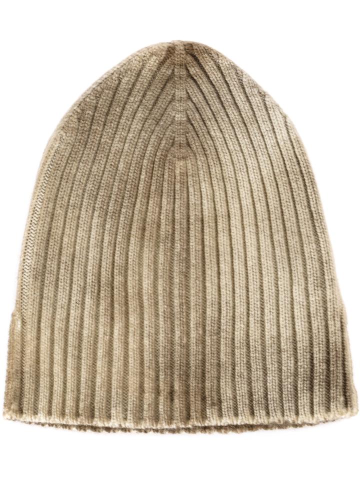 Avant Toi - Ribbed Beanie - Men - Cashmere/merino - One Size, Nude/neutrals, Cashmere/merino