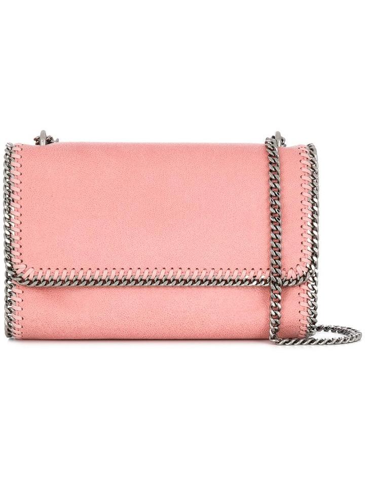 Stella Mccartney Hardware Embellished Square Bag - Pink