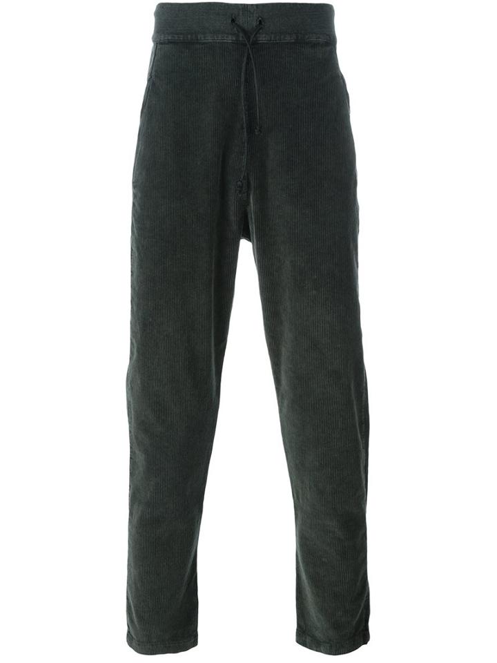 Transit Drawstring Ribbed Trousers