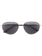 Gucci Eyewear Aviator Style Sunglasses - Black