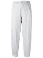 Transit Cropped Trousers, Women's, Size: 2, Grey, Elastodiene/viscose/spandex/elastane