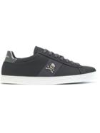 Philipp Plein Skull Plaque Sneakers - Grey