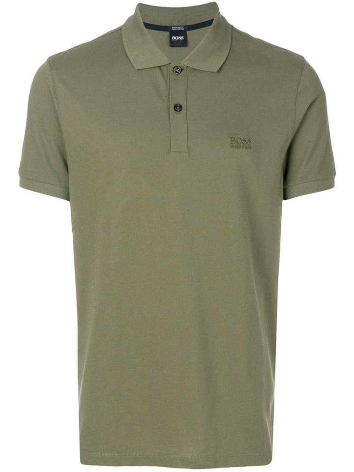 Boss Hugo Boss Embroidered Polo Shirt - Green
